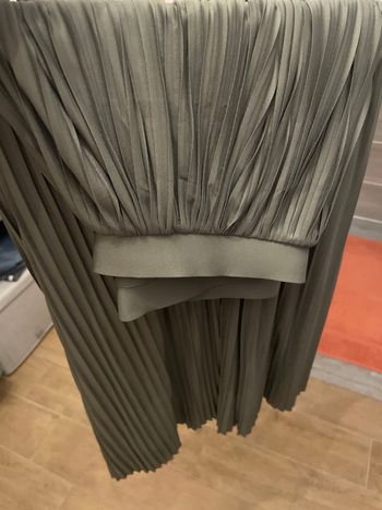 Jupe longue plissée