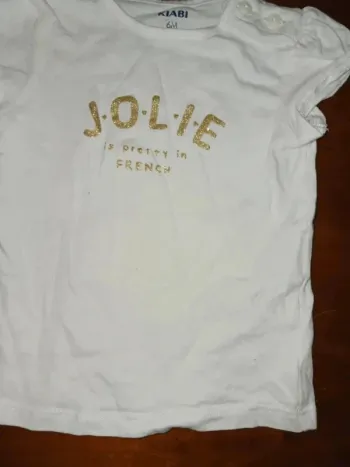 Tee-shirt 6 mois kiabi