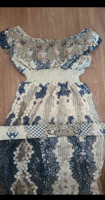 Blousa oran  faite main – Grande taille 54/56