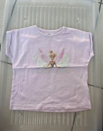 Tee shirt fée clochette