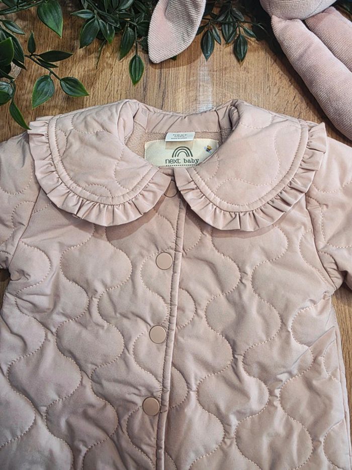 Veste mi-saison rose poudré Next 12-18 mois 86 cm - photo numéro 3