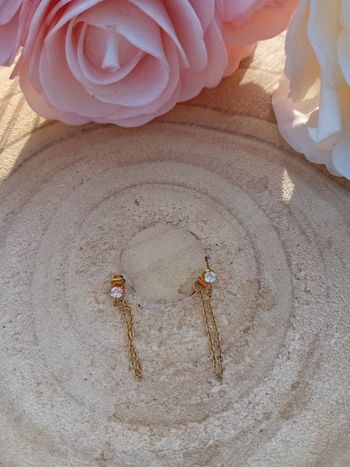 Boucles d'oreilles en acier inoxydable 