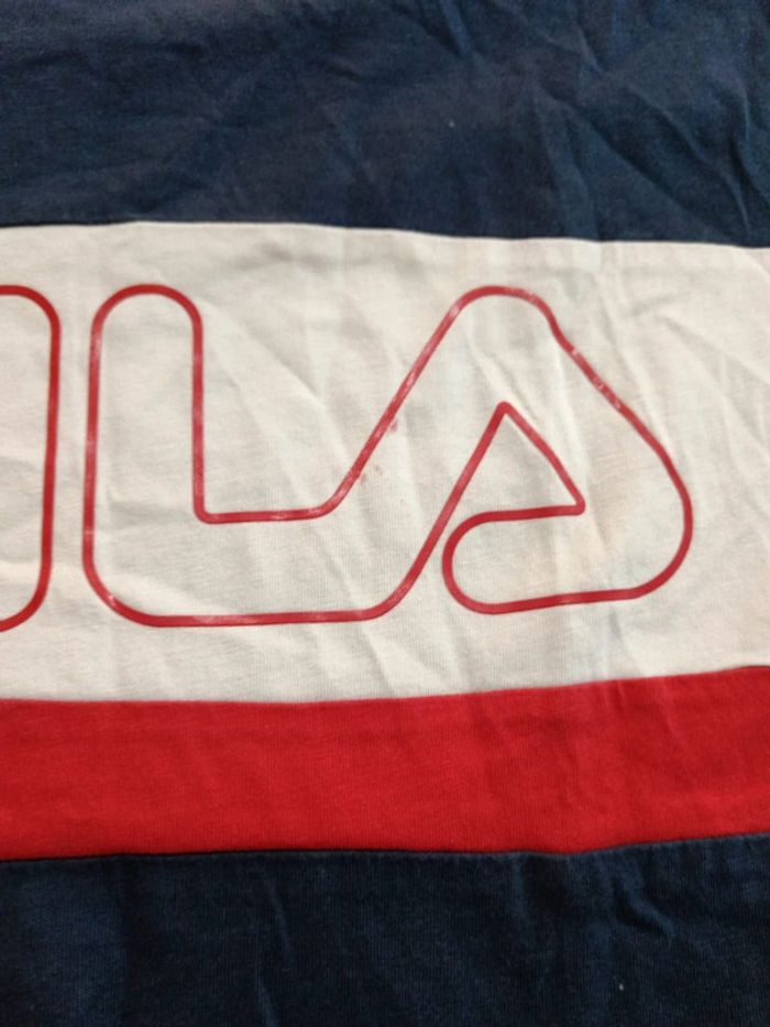 C57 t-shirt marine Fila 15-16 ans - photo numéro 3