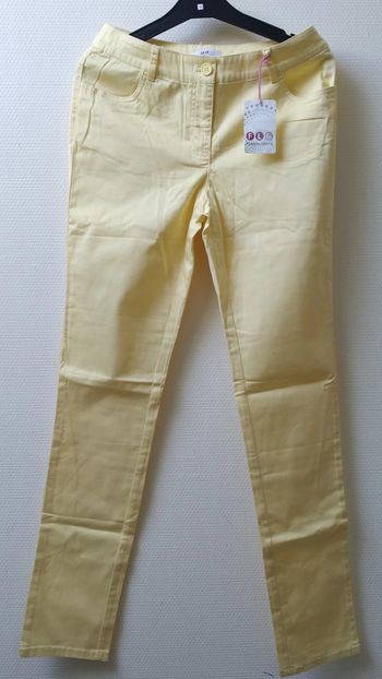 FLG Flashlights pantalon jaune pâle taille 38