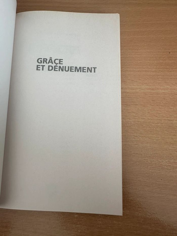 Livre grâce et dénuement Alice ferney - photo numéro 3