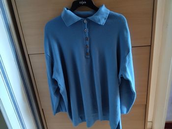 Pull bleu