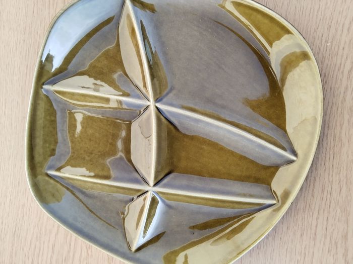 Assiette kaki Salins France - photo numéro 2