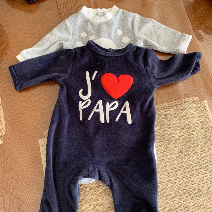 Lots de 2 pijamas 3 mois