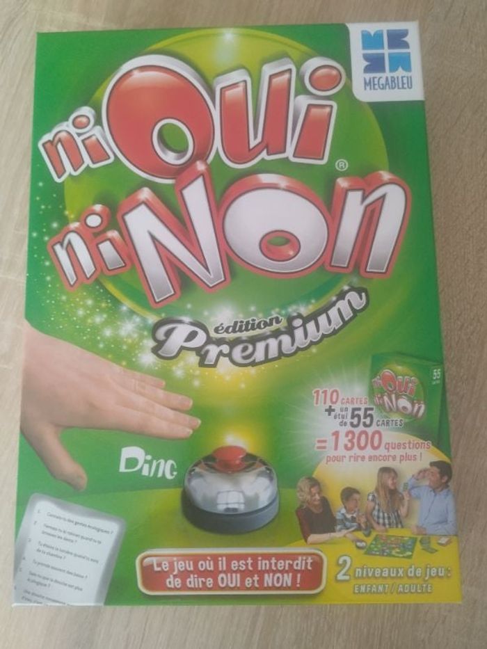 Jeu de socièté Ni oui Ni non