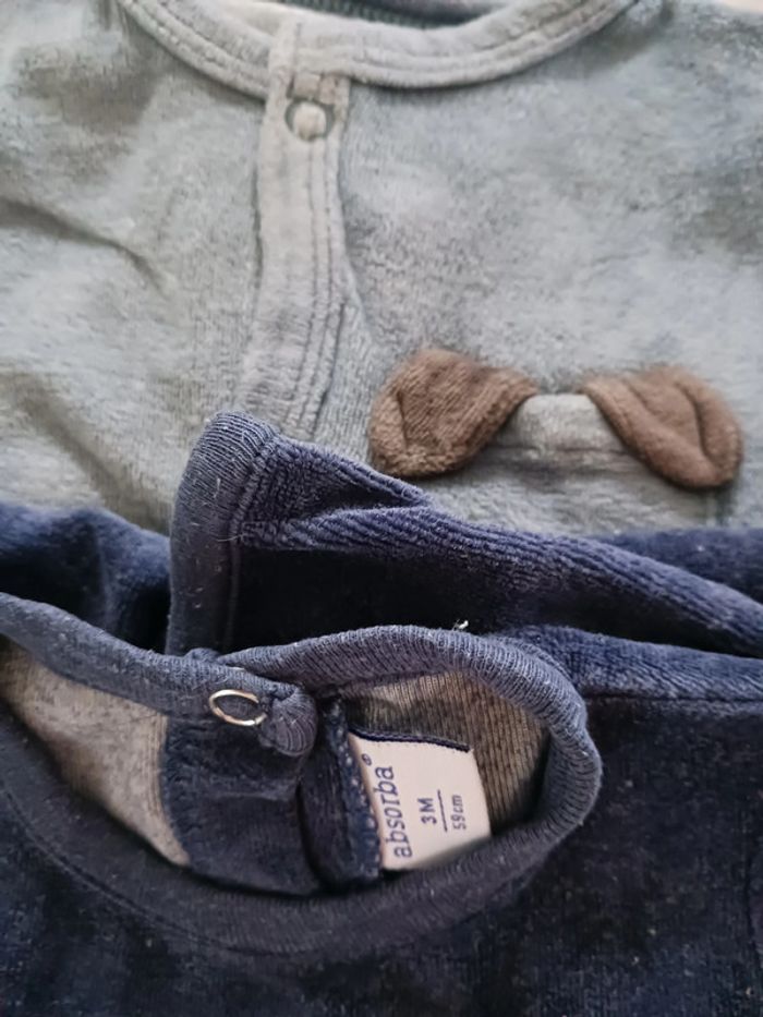 Lot de 3 pyjamas 3 mois - photo numéro 4