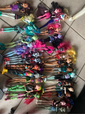 Lot de monster high