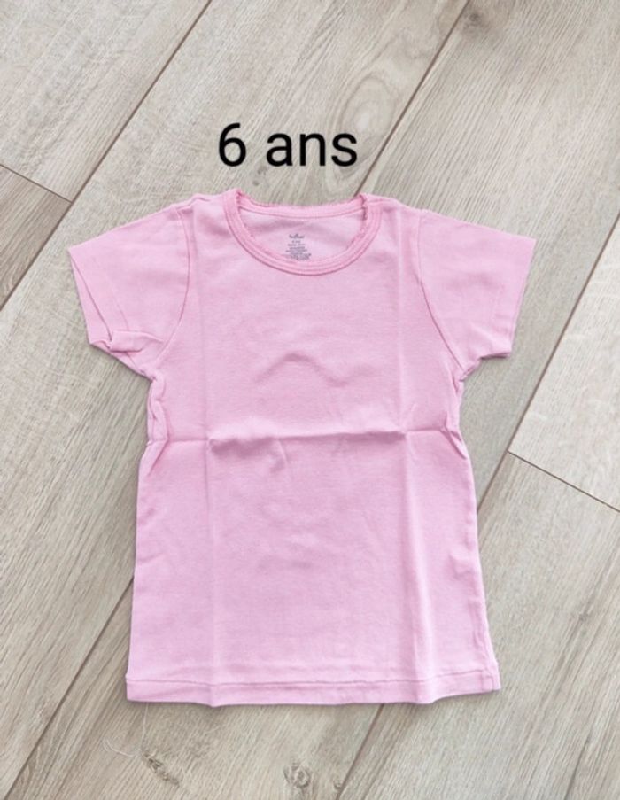 Maillot de corps 6 ans