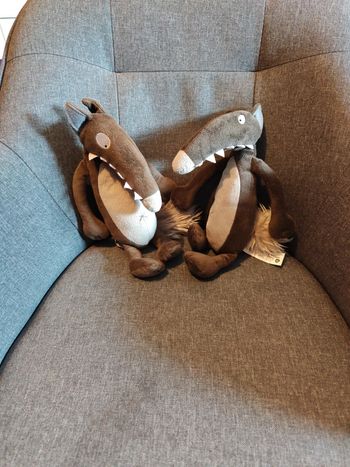 2 peluches p'tit loup
