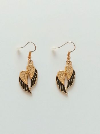 Boucles d’oreilles ailes d’anges