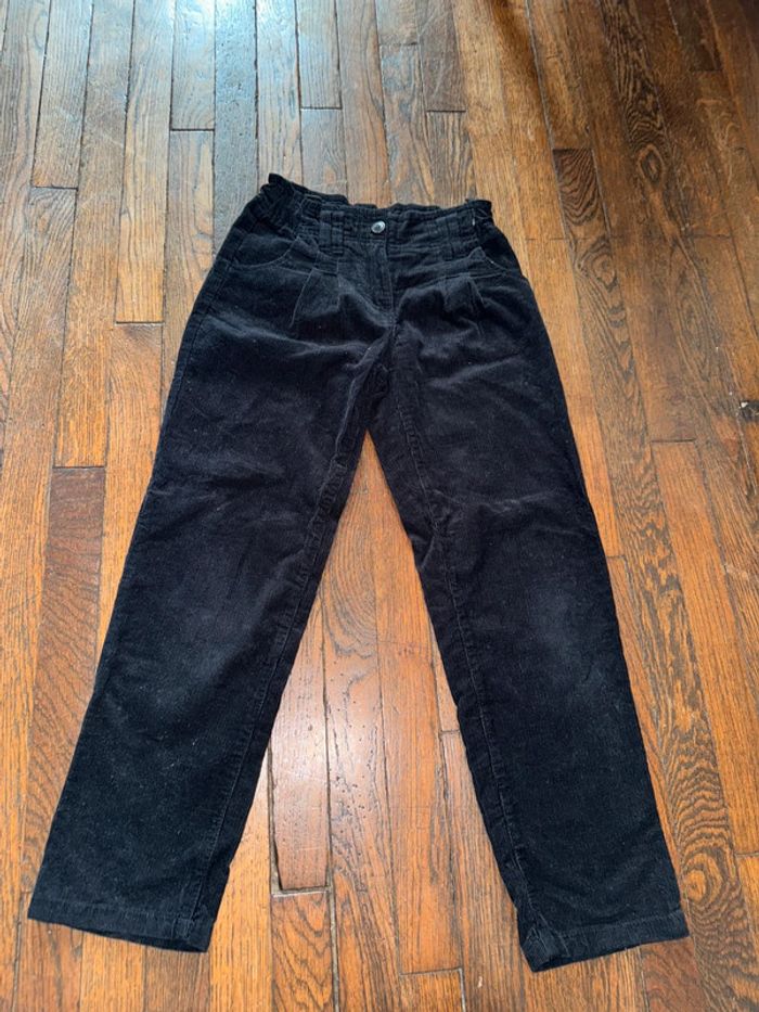 Pantalon velour buissonnière  8 ans
