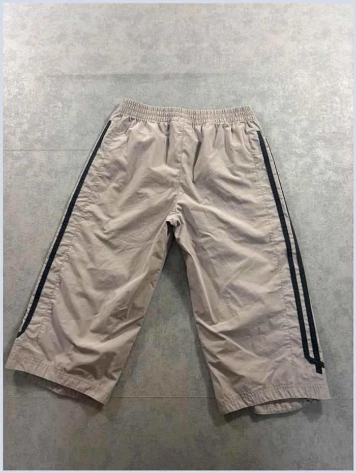 Pantacourt Adidas Gris logo brodé 12 ans - photo numéro 3