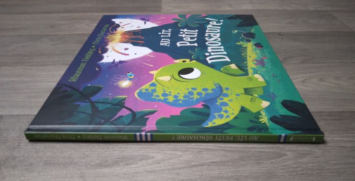 lot 2 livres au lit petit(e) licorne / dinosaure - photo numéro 9