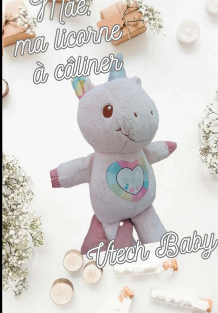 Maé, ma licorne à câliner Vtech Baby - photo numéro 4