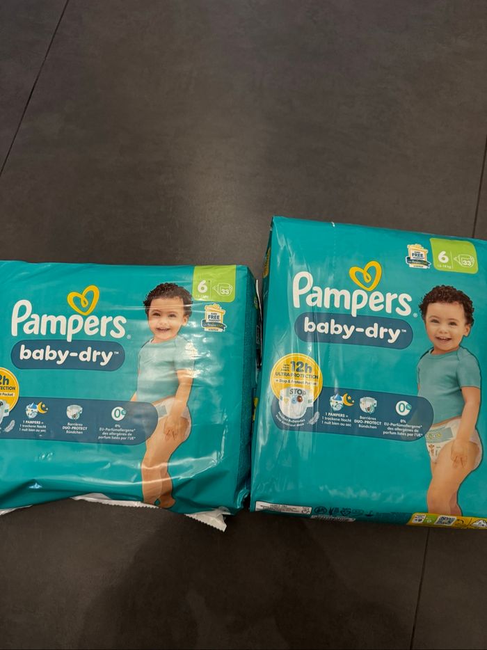 Couche taille 6 baby dry