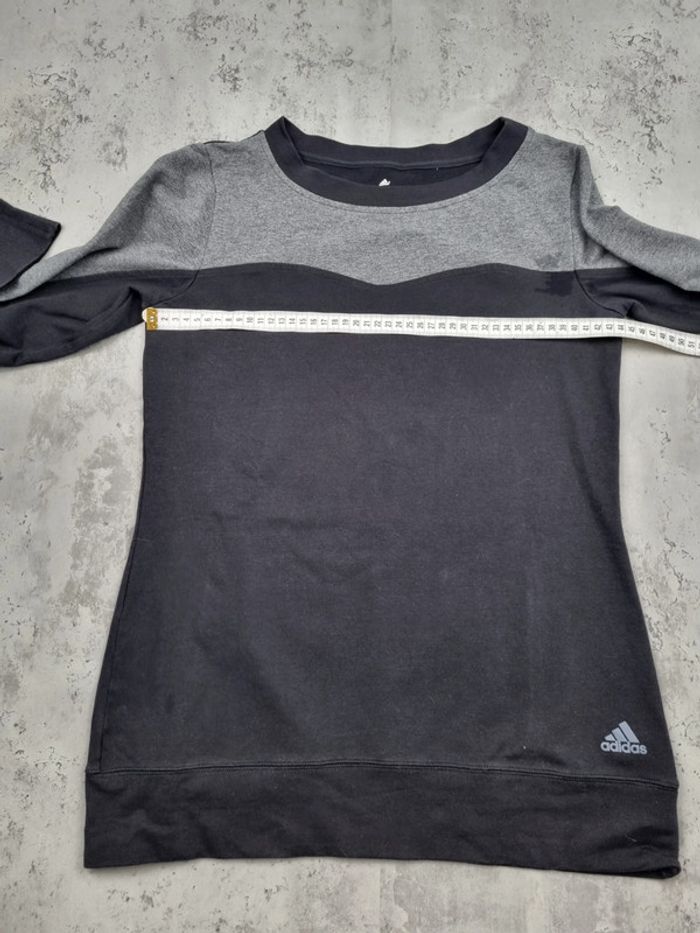 Sweat Adidas noir – Taille S Femme (mesures en photos) - photo numéro 6
