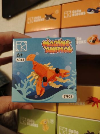 Style lego marin 37 pièces 