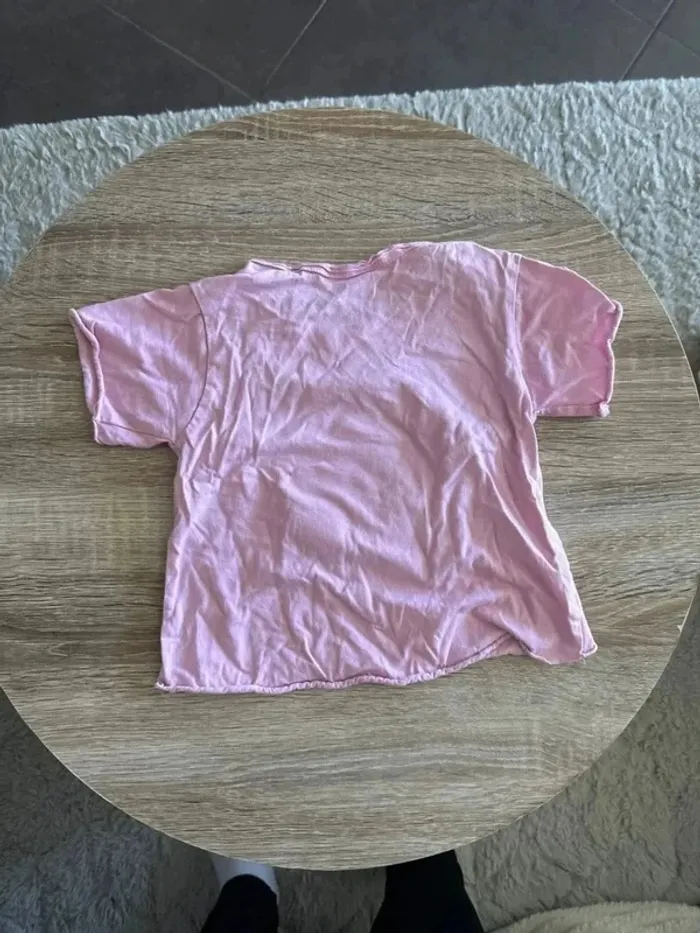 T-shirt étoile sequin 5 ans - photo numéro 7