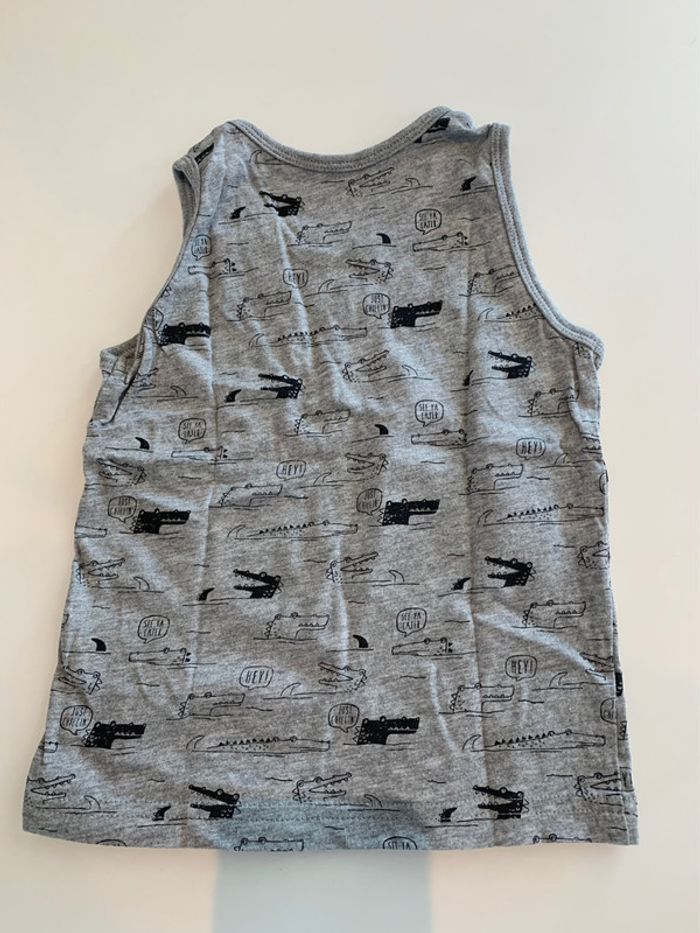 Débardeur gris bébé garçon taille 18-24 mois primark - photo numéro 3