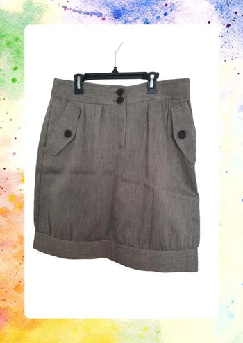 Jupe grise etam taille L 40