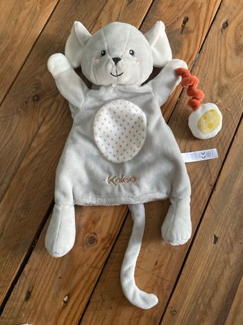 Doudou souris marionnette kaloo