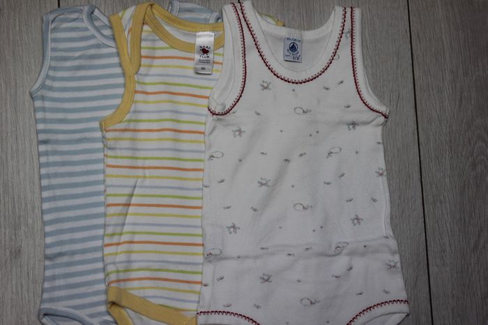 Lot 3 bodys débardeurs