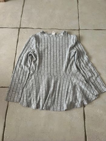Tee shirt manches longues gris