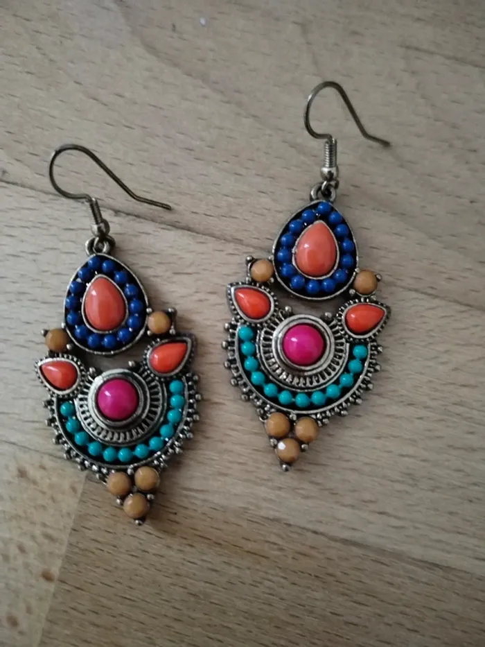 Boucles d'oreilles fantaisie