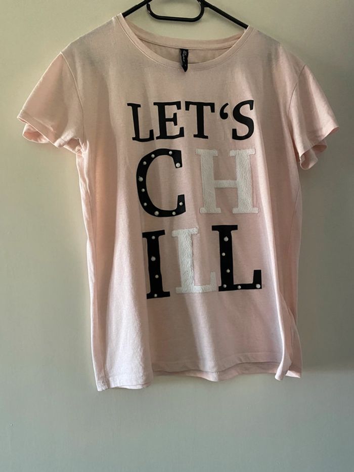 T-shirt Let’s chill Jean Pascale Taille S
