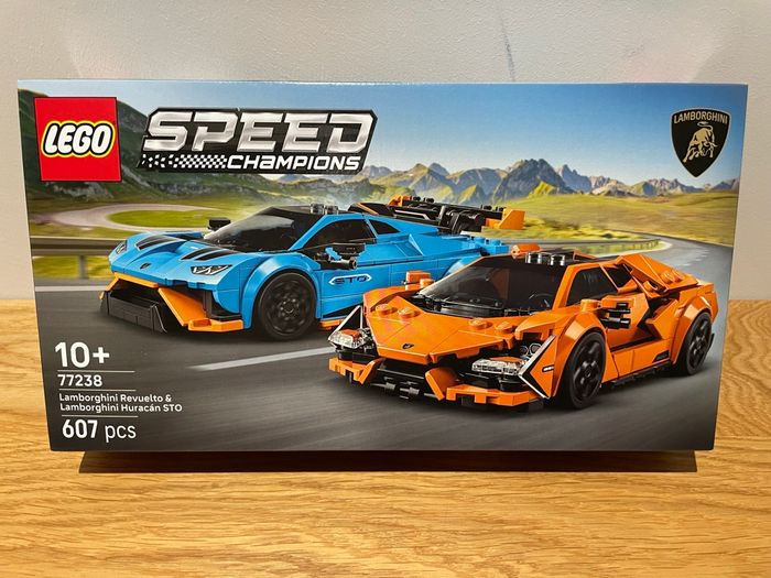 Lego Speed Champions 77238 Lamborghini Revuelto et Huracán STO - photo numéro 2