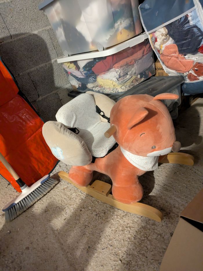 Bascule nattou renard