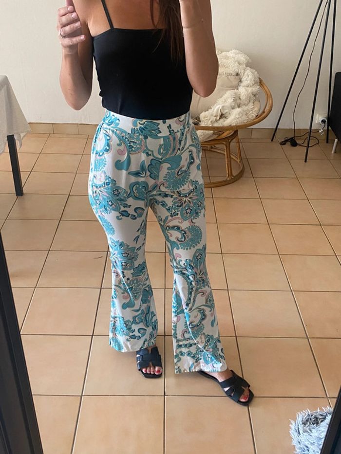 Pantalon fluide à motif - photo numéro 4