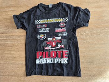 Tshirt pilote grand prix 6 ans