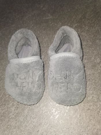 Chaussons bébé garçon 6/12 mois