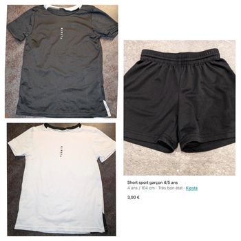 Lot foot garçon 4 ans Kipsta