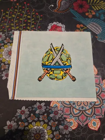 Petit panneau couture theme tortue ninja