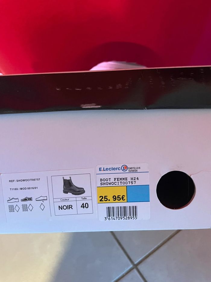 Bottines tissaia 40 femme - photo numéro 8