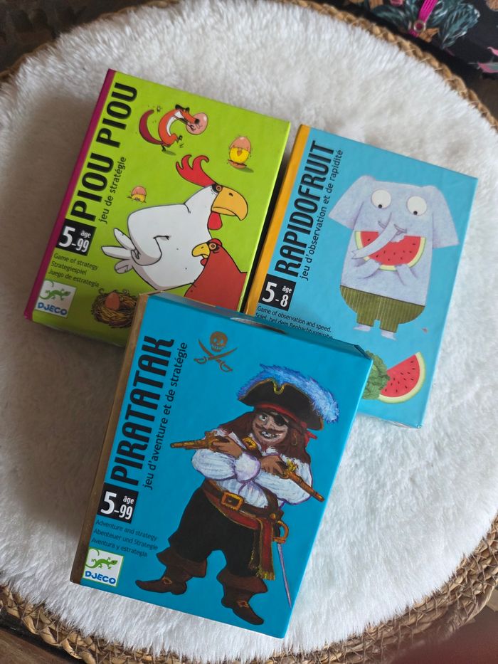 Djeco. 3 jeux neufs. A partir de 6 ans - photo numéro 8