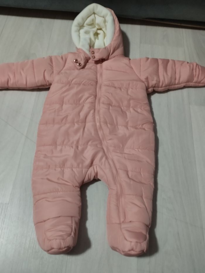 Lot  Menteau et combinaison bébé fille hiver - photo numéro 7