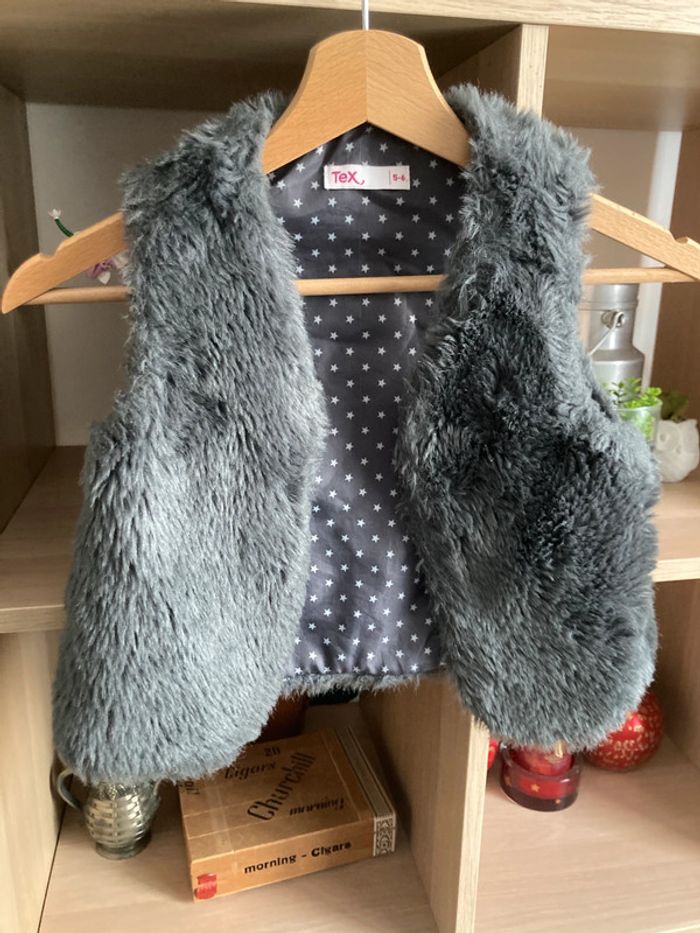Gilet fourrure