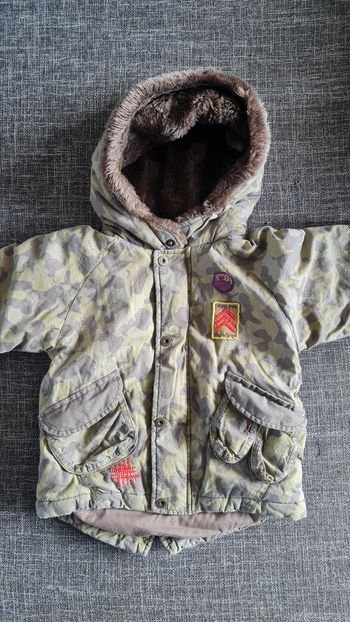 Manteau militaire 6 mois fourré