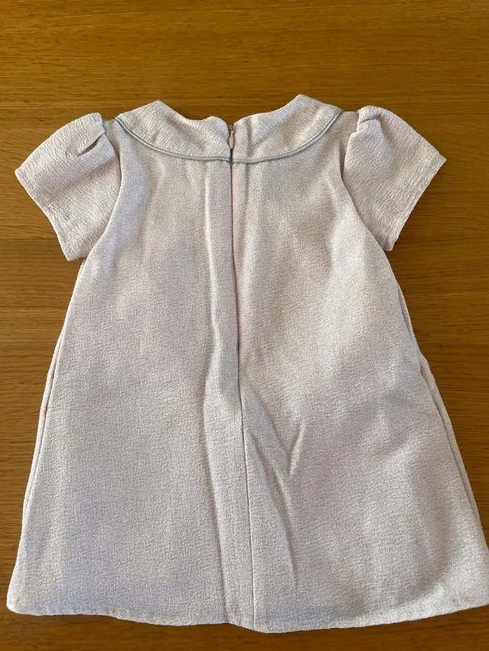 Robe 12 mois kiabi rose pailleté - photo numéro 3
