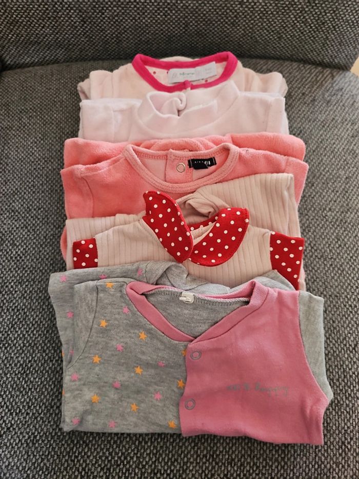 Lot de 5 pyjamas 3 mois