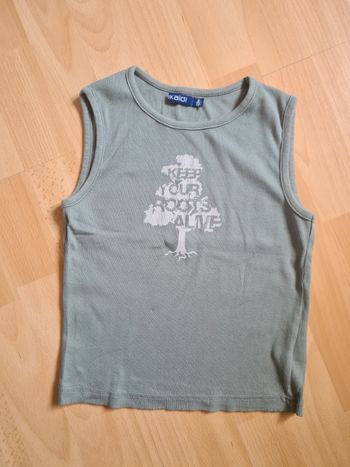 Débardeur kaki Okaidi / Taille 8 ans