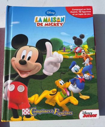 Livre jeu complet La maison de Mickey