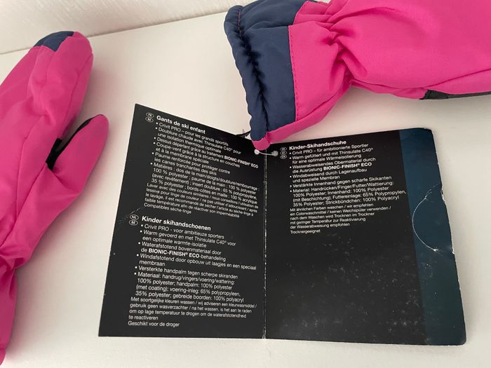 Lot de 2 Paires de Moufles Enfants - photo numéro 4